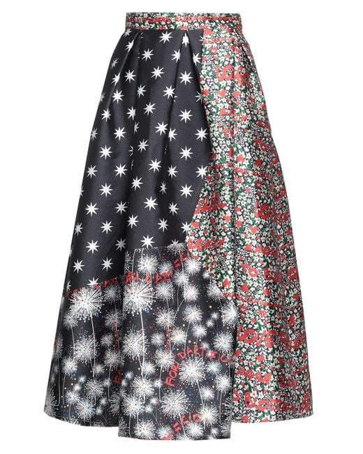 ALESSANDRO ENRIQUEZ Black Maxi Skirt