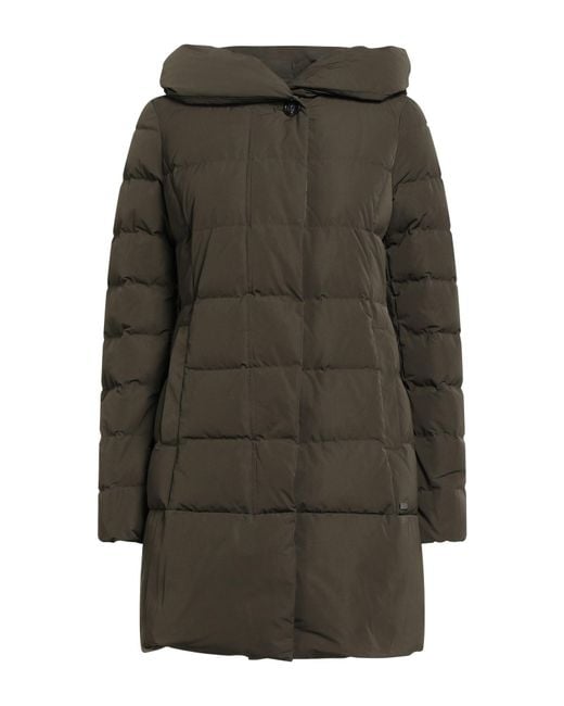 Woolrich Gray Puffer