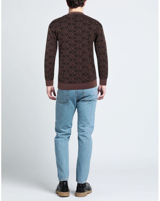 Moschino Brown Jumper for men