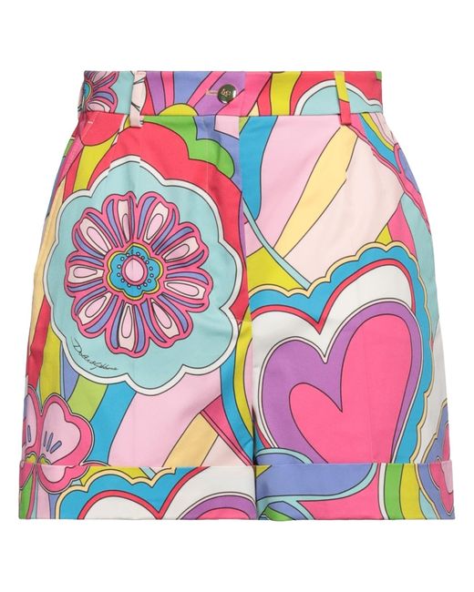 Dolce & Gabbana Pink Shorts & Bermuda Shorts