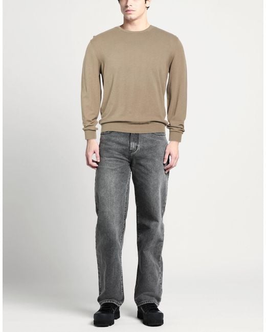 Heritage Brown Khaki Sweater Cotton for men