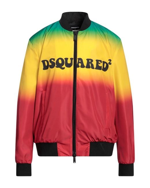 DSquared² Multicolor Bomber Jackets for men