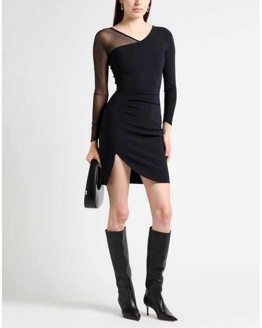 La Petite Robe Di Chiara Boni Black Mini Dress
