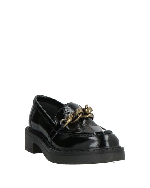Frau Black Loafers