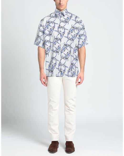 MSGM Blue Shirt for men