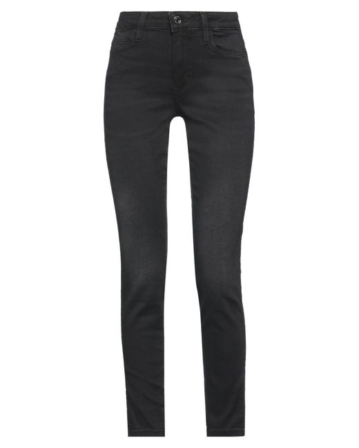 Guess Black Pants Cotton, Polyester, Elastane
