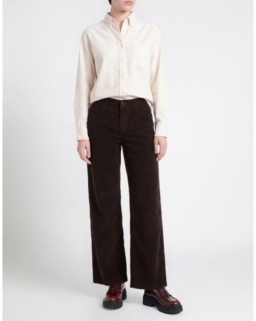 The Row Black Pants Cotton, Elastane