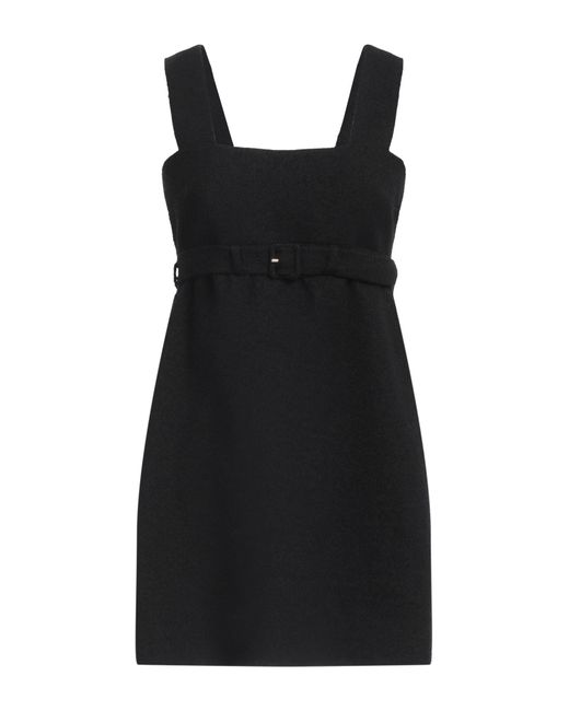 Patou Black Mini Dress