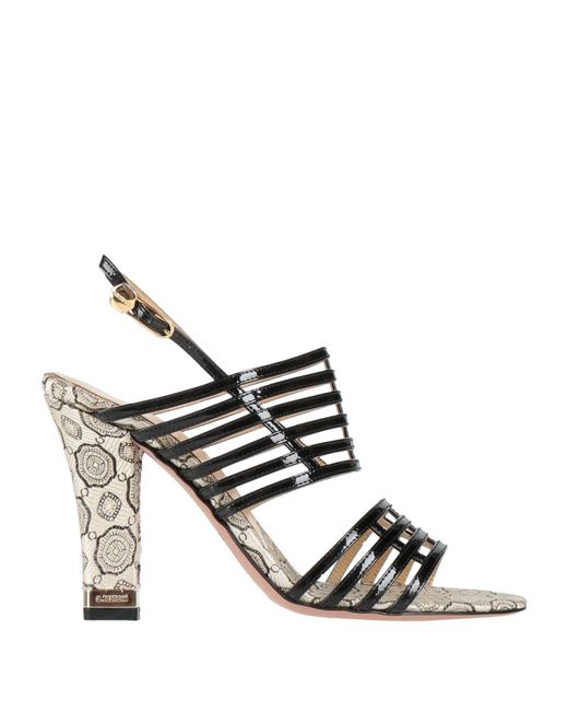 Testoni Metallic Sandale