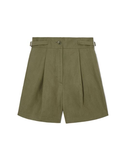 COS Green Shorts & Bermuda Shorts