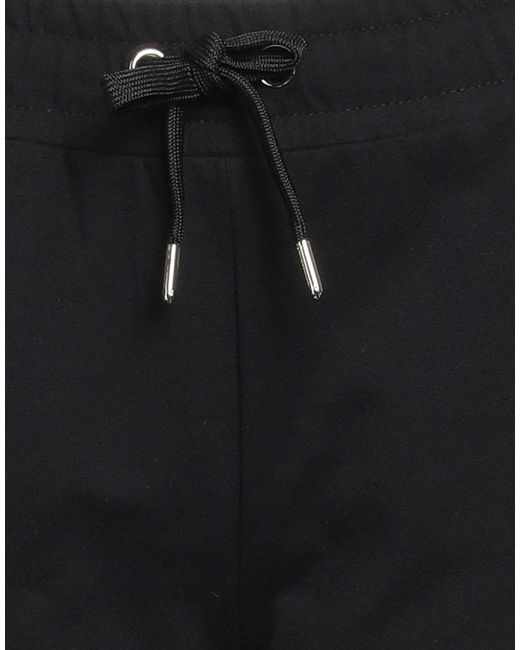 EA7 Black Shorts & Bermuda Shorts Cotton, Elastane