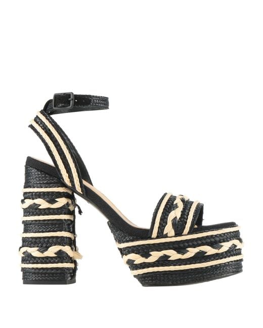 Castaner Black Espadrilles