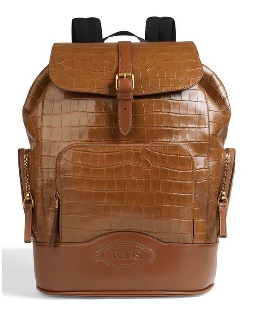 Tod's Brown Backpack for men