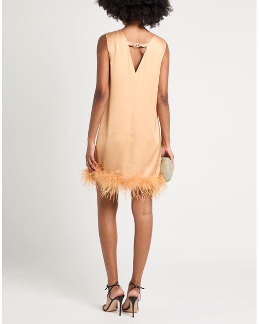 Twinset Natural Mini-Kleid
