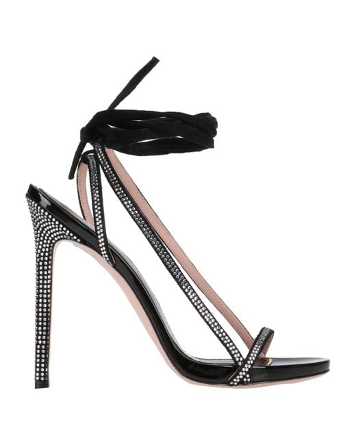 Gedebe Black Sandals
