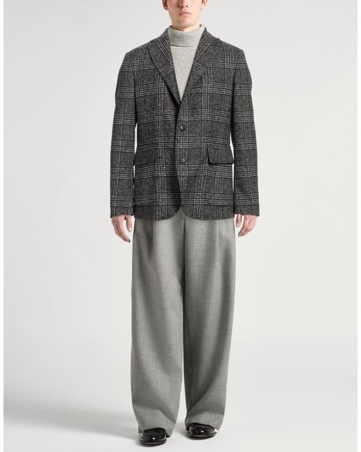 Blazer di Fedeli in Black da Uomo