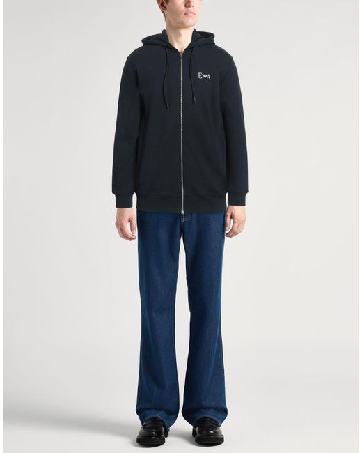 Emporio Armani Blue Sweatshirt for men