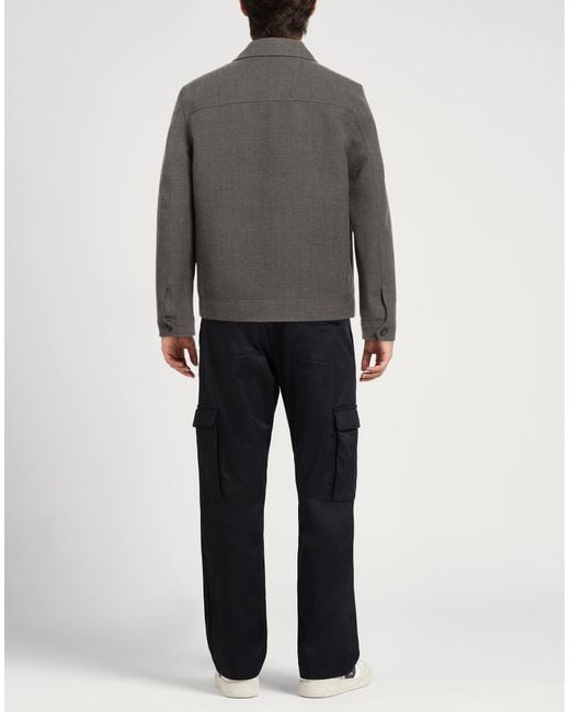 Circolo 1901 Gray Jacket Virgin Wool, Cotton for men