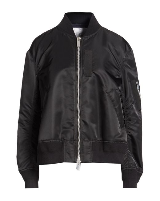 Sacai Black Jacket Nylon