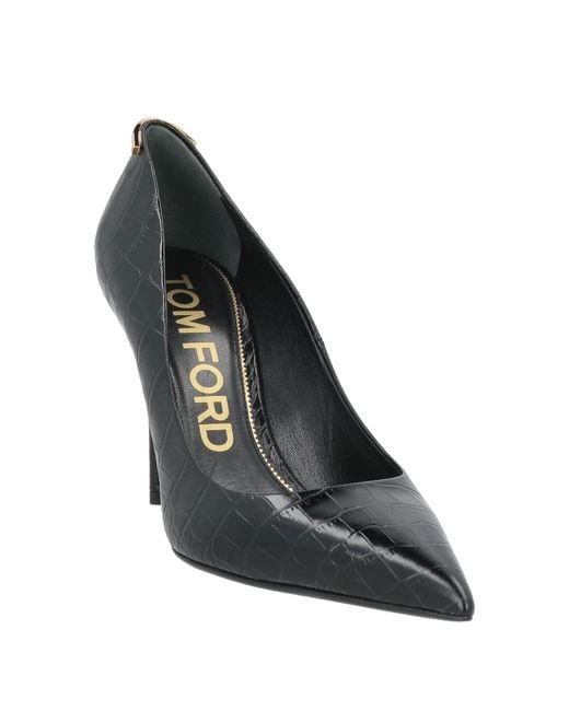 Tom Ford Black Pumps Leather