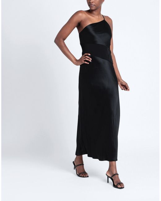 Calvin Klein Black Maxi-Kleid