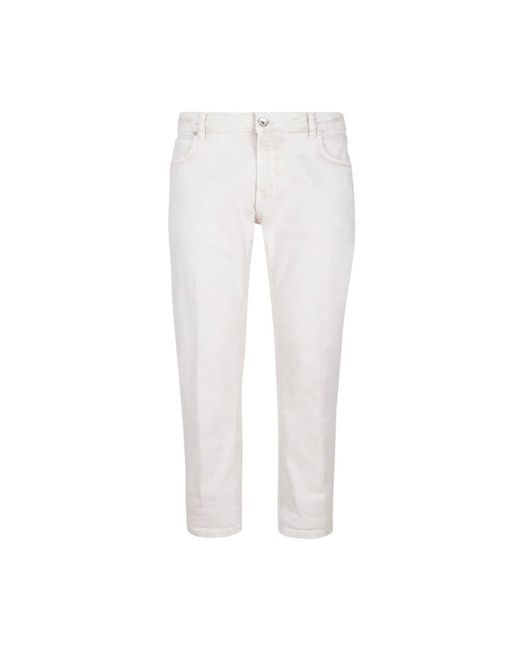 Pantaloni Jeans di Eleventy in White da Uomo