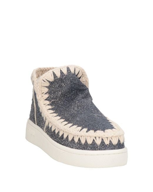 Mou Blue Ankle Boots