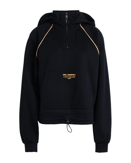 Karl Lagerfeld Black Sweatshirt