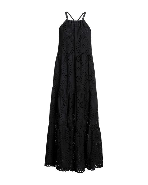 Kaos Black Long Dress