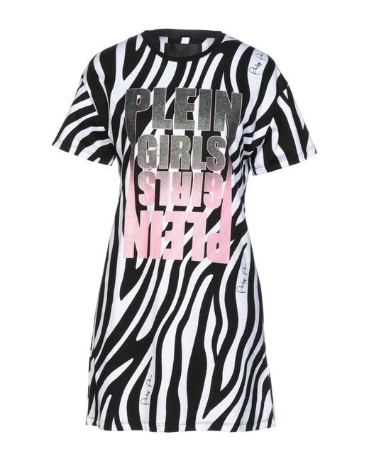 Philipp Plein Black Mini Dress