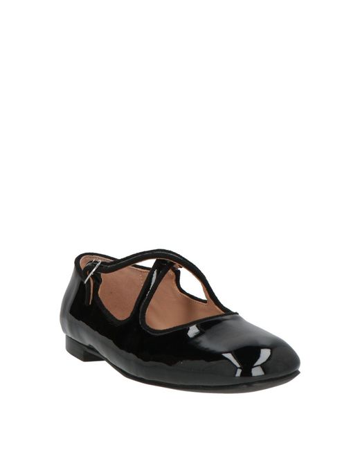HADEL Black Ballet Flats