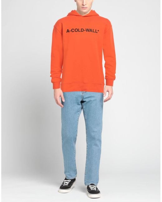 A_COLD_WALL* Orange Sweatshirt for men