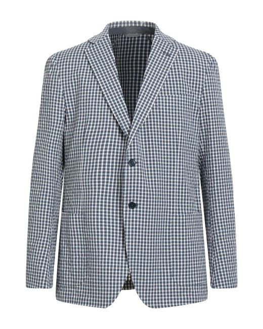 Americana IDEA ITALIAN DESIGN ELEMENTS OF APPAREL de hombre de color Blue