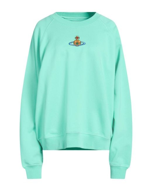 Vivienne Westwood Green Sweatshirt Cotton