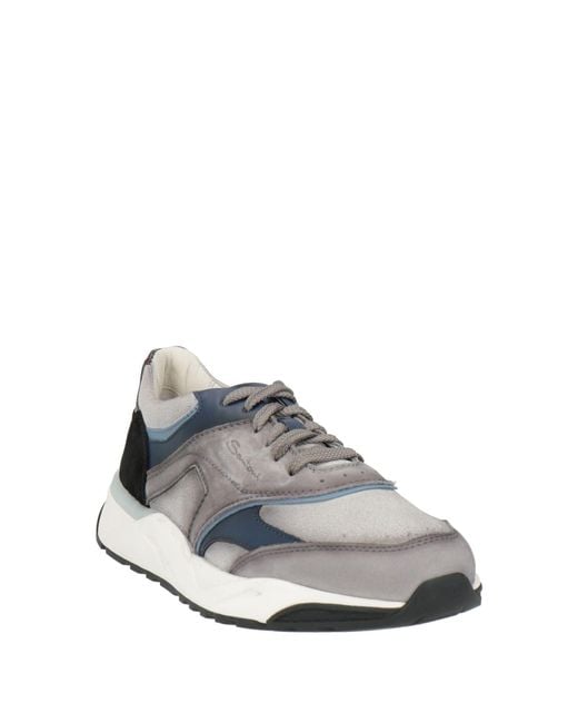 Santoni White Trainers for men