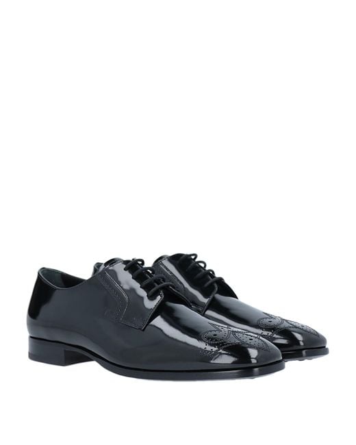 Stringate di Tod's in Black da Uomo