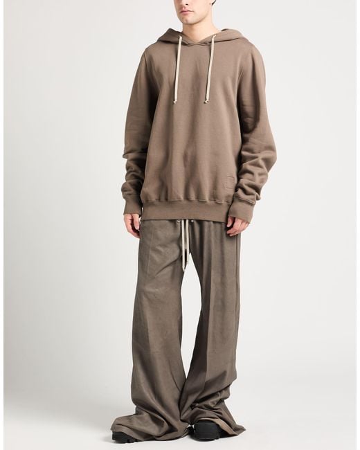 Rick Owens Brown Sweatshirt for men
