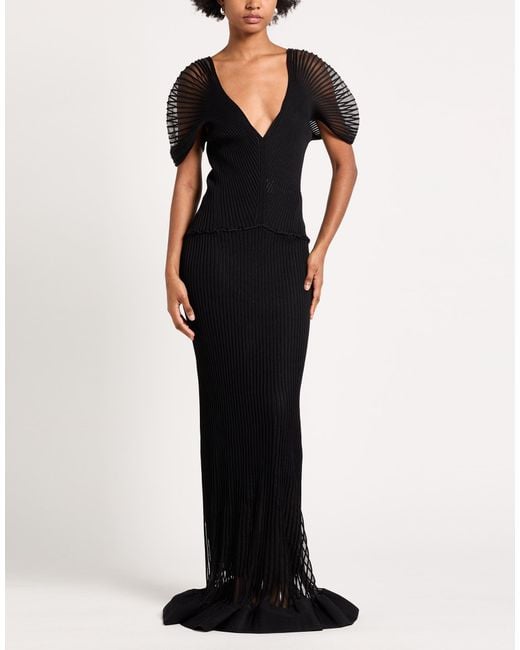 Circus Hotel Black Maxi Dress