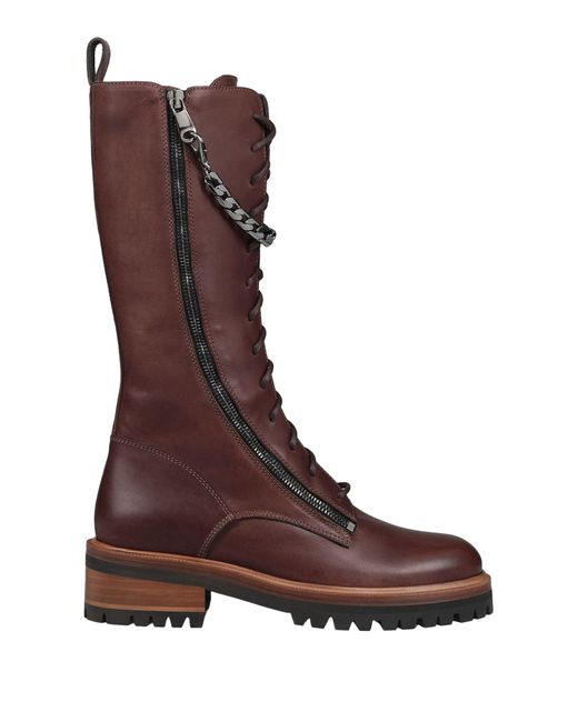 High Brown Boot