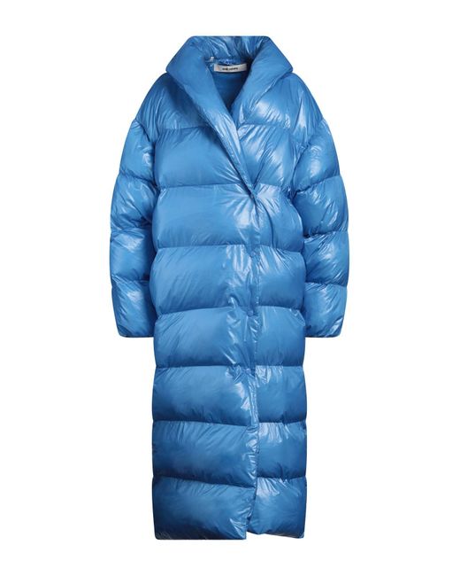Oval Square Blue Puffer