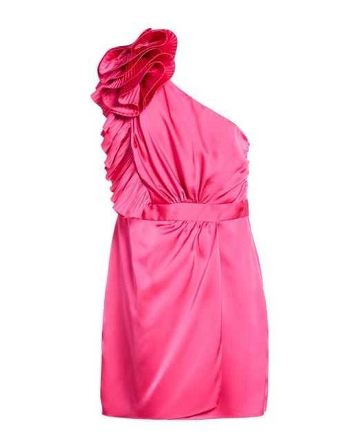 Hanita Pink Mini Dresses