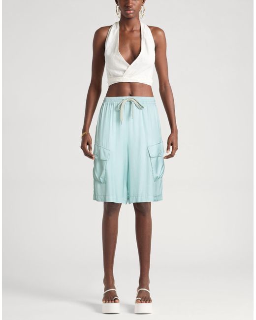 Pinko Blue Sky Shorts & Bermuda Shorts Viscose, Polyester