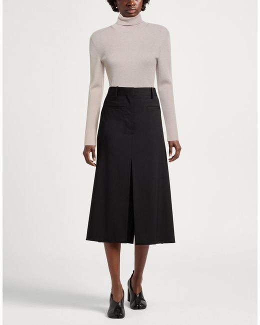 Drumohr Gray Turtleneck Virgin Wool, Viscose, Polyamide