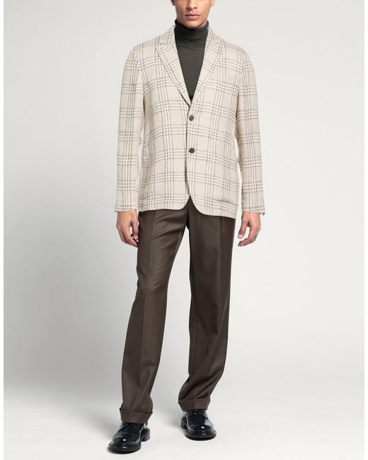 T-jacket By Tonello Natural Blazers for men