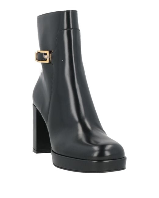 Sergio Rossi Black Ankle Boots