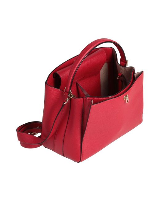 Valextra Red Handbag