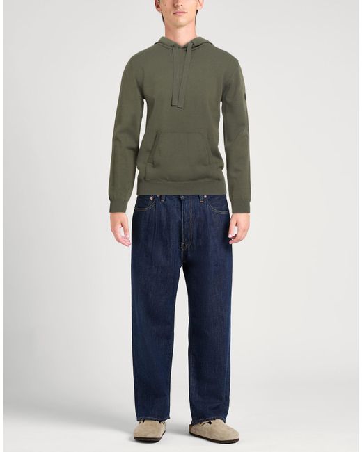 People Of Shibuya Green Sweater for men