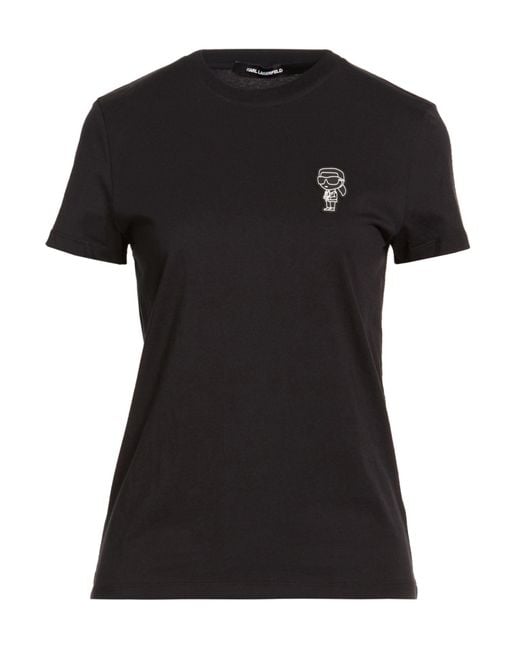 Karl Lagerfeld Black T-Shirts