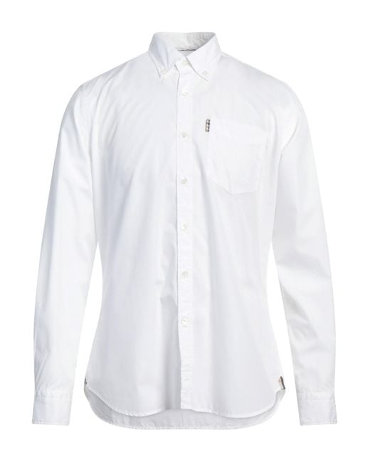 Camisa Aquascutum de hombre de color White