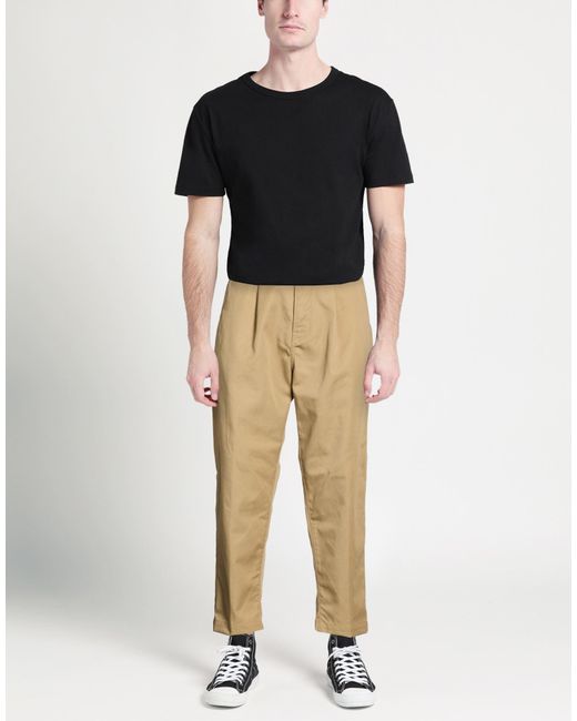 G-Star Natural Camel Pants Recycled Polyester, Organic Cotton for men